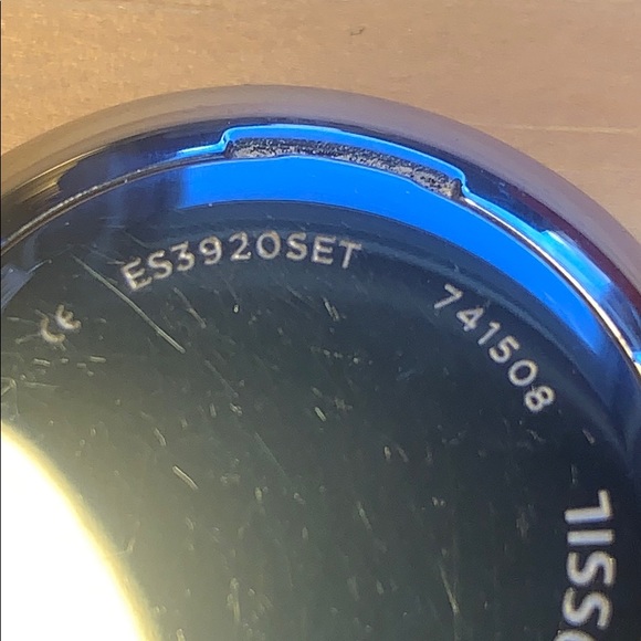 Fossil es3920set date watch leather band classic main image 13